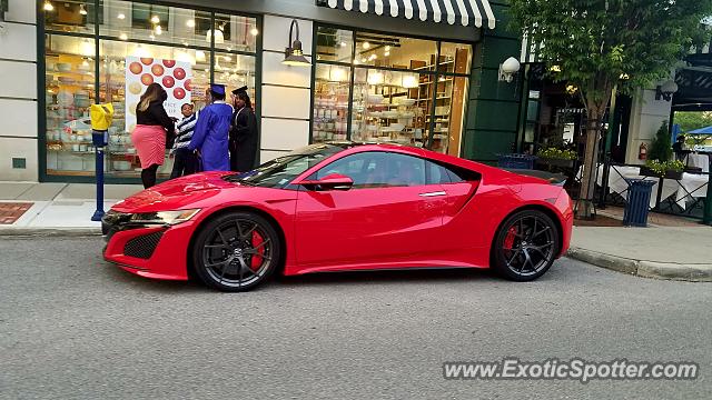 Acura NSX spotted in Columbus, Ohio