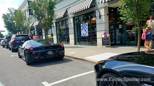 Ferrari 458 Italia spotted in Columbus, Ohio