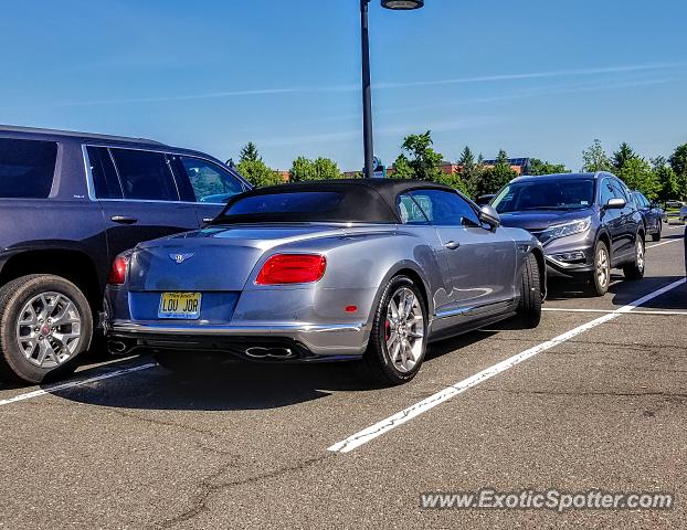 Bentley Continental spotted in Bedminster, New Jersey