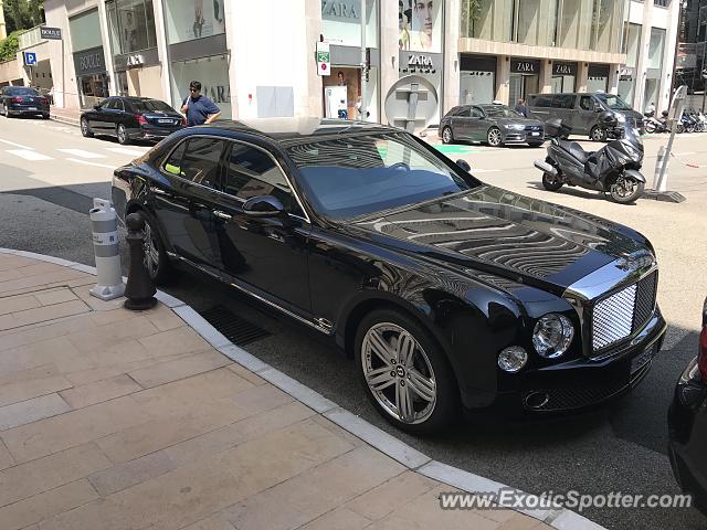Bentley Mulsanne spotted in Monaco, Monaco