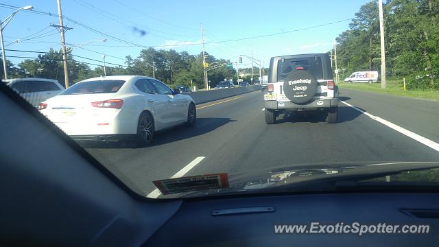 Maserati Ghibli spotted in Brick, New Jersey