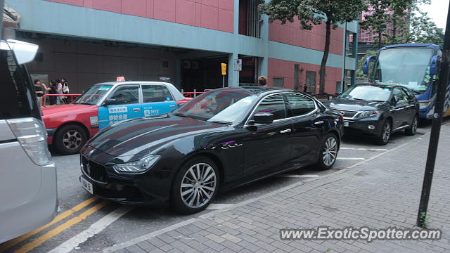 Maserati Ghibli spotted in Hong Kong, China