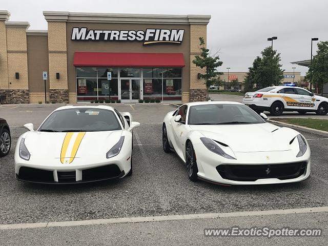 Ferrari 488 GTB spotted in Hoffman Estates, Illinois