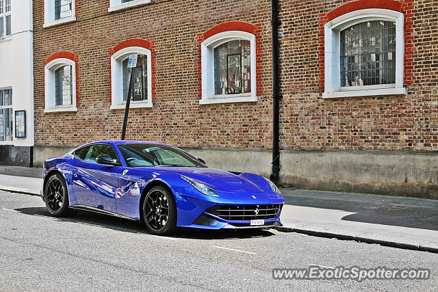 Ferrari F12 spotted in London, United Kingdom