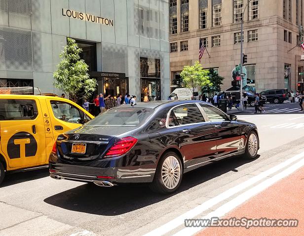 Mercedes Maybach spotted in Manhattan, New York