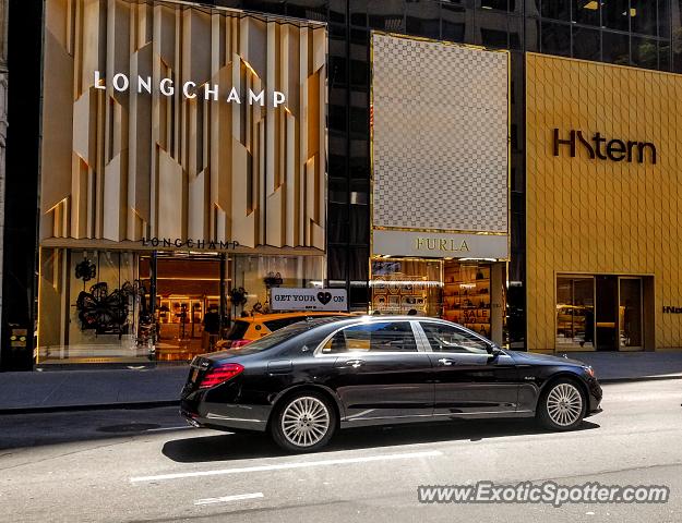 Mercedes Maybach spotted in Manhattan, New York