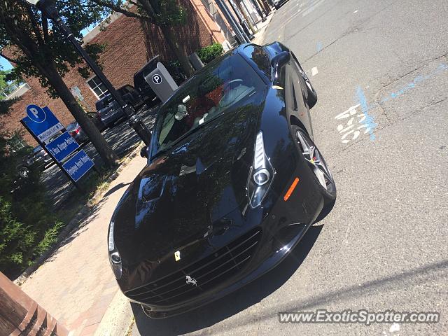 Ferrari California spotted in Cranford, New Jersey