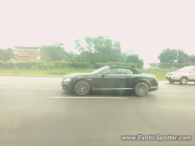 Bentley Continental spotted in Plymouth, Minnesota