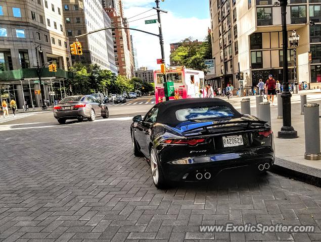 Jaguar F-Type spotted in Manhattan, New York