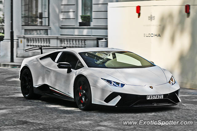 Lamborghini Huracan spotted in London, United Kingdom