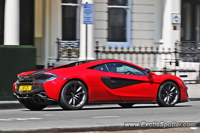 Mclaren 570S spotted in London, United Kingdom