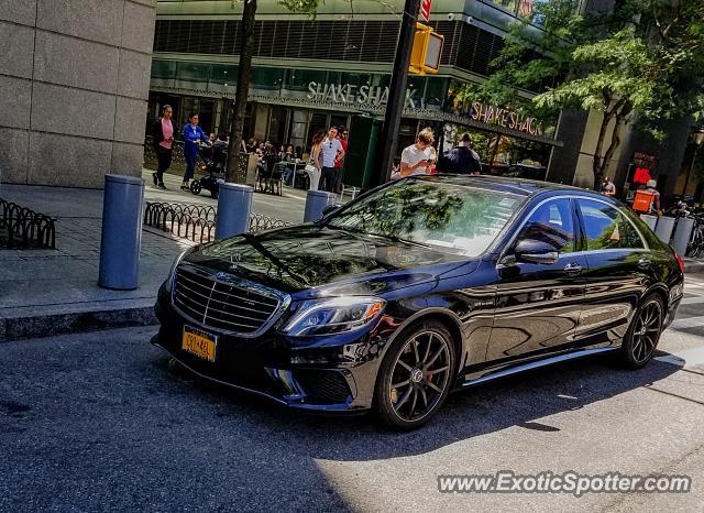 Mercedes S65 AMG spotted in Manhattan, New York