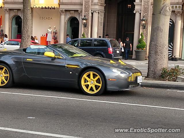 Aston Martin Vantage spotted in Beverly Hills, California