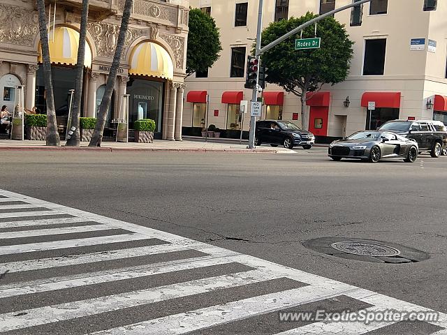 Audi R8 spotted in Beverly Hills, California