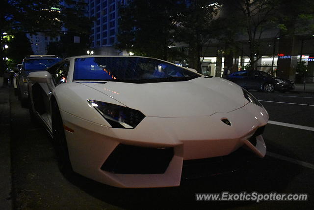 Lamborghini Aventador spotted in Portland, Oregon