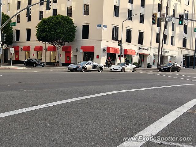 Mclaren 650S spotted in Beverly Hills, California