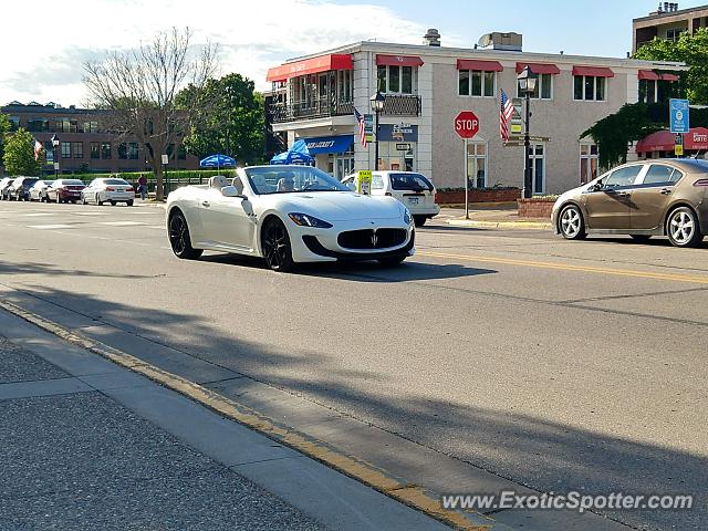 Maserati GranCabrio spotted in Wayzata, Minnesota