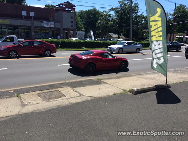 Alfa Romeo 4C spotted in Plainfield, New Jersey