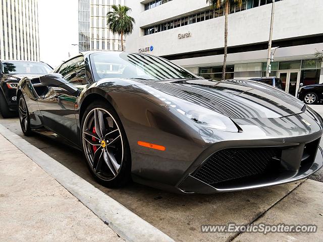 Ferrari 488 GTB spotted in Beverly Hills, California