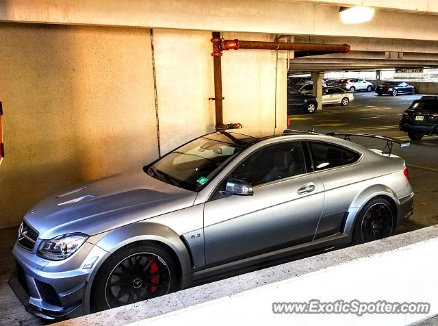 Mercedes C63 AMG Black Series spotted in Summit, New Jersey