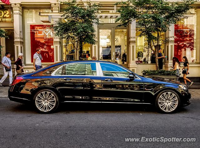 Mercedes Maybach spotted in Manhattan, New York