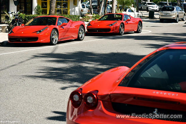 Ferrari 458 Italia spotted in Sarasota, Florida