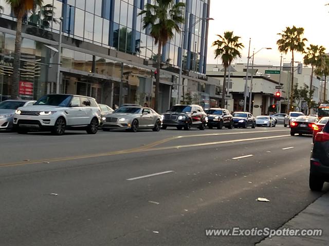 Bentley Continental spotted in Beverly Hills, California