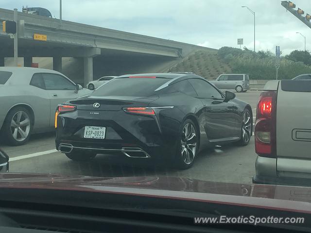 Lexus LC 500 spotted in Dallas, Texas