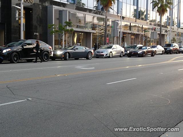 Aston Martin DB11 spotted in Beverly Hills, California