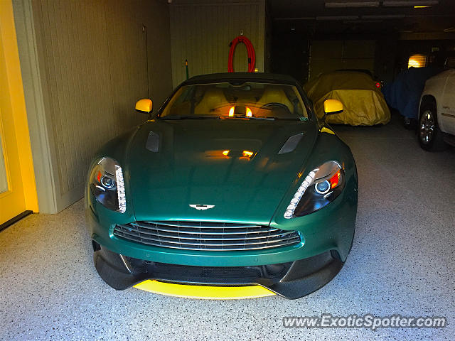 Aston Martin Vanquish spotted in Hilton Head, South Carolina