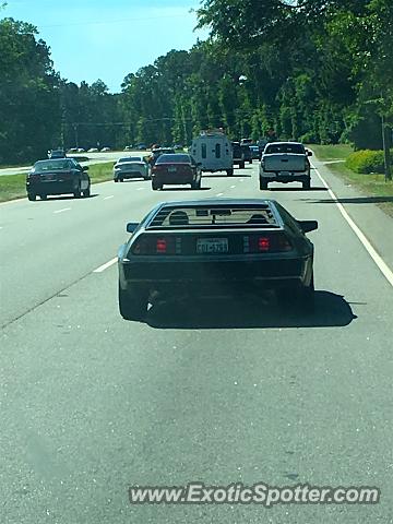 DeLorean DMC-12 spotted in Bluffton, South Carolina