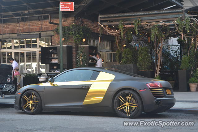 Audi R8 spotted in Manhattan, New York