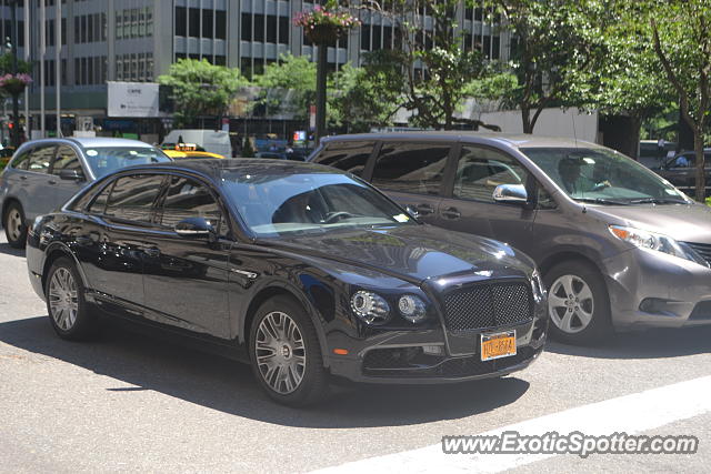 Bentley Flying Spur spotted in Manhattan, New York