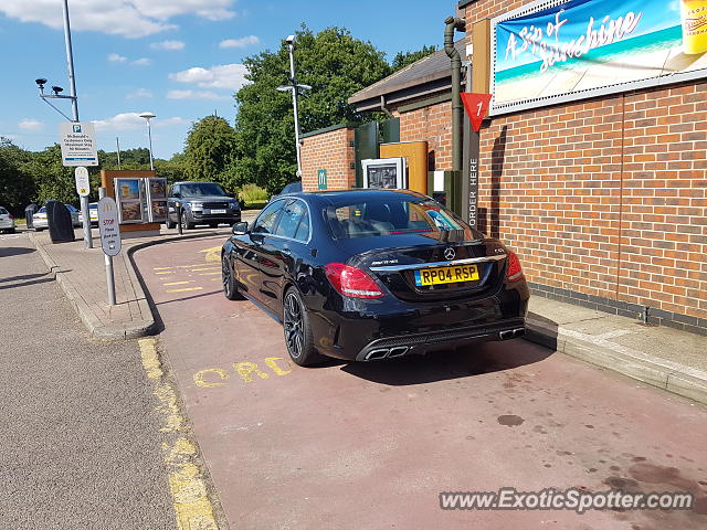 Mercedes C63 AMG Black Series spotted in Bucksbarn, United Kingdom