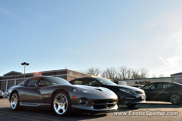 Dodge Viper spotted in Pittsford, New York