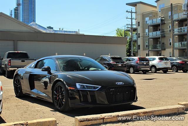 Audi R8 spotted in Edmonton, Canada