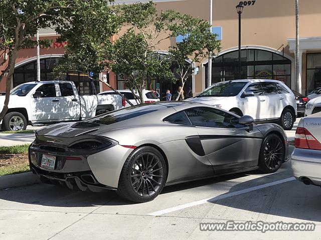 Mclaren 570S spotted in Delray Beach, Florida