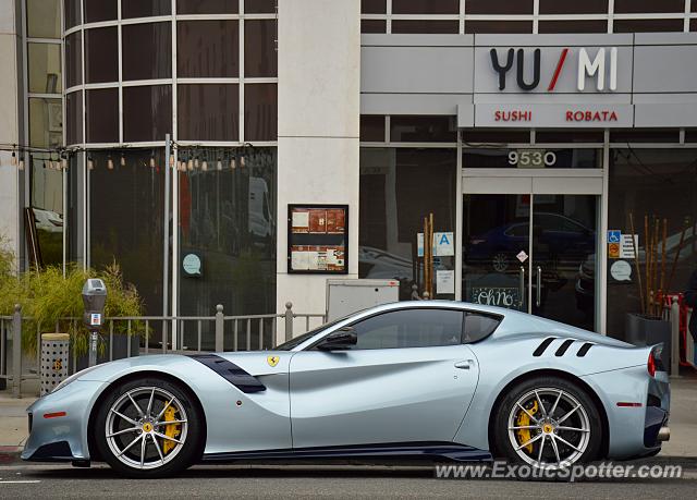 Ferrari F12 spotted in Beverly Hills, California