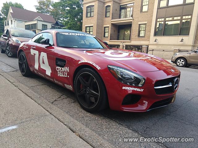 Mercedes AMG GT spotted in Wayzata, Minnesota