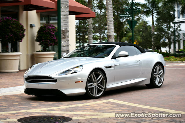 Aston Martin DB9 spotted in Jupiter, Florida