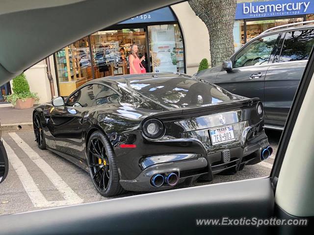 Ferrari F12 spotted in Dallas, Texas