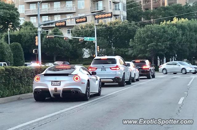 Ferrari F12 spotted in Dallas, Texas