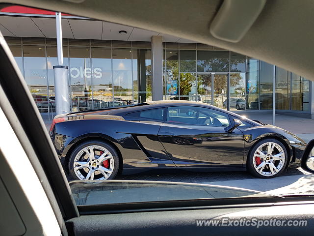 Lamborghini Gallardo spotted in Canberra, Australia