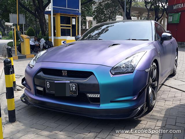 Nissan GT-R spotted in Jakarta, Indonesia