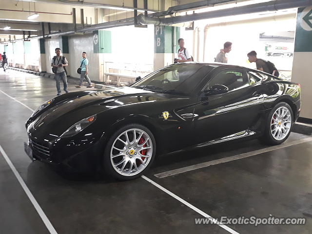 Ferrari 599GTB spotted in Jakarta, Indonesia