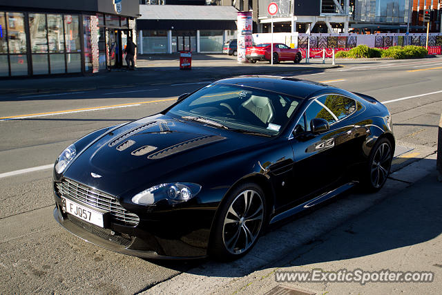 Aston Martin Vantage spotted in Christchurch, New Zealand