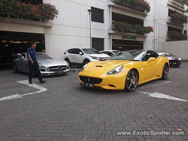 Ferrari California spotted in Jakarta, Indonesia