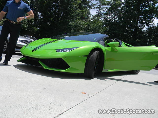 Lamborghini Huracan spotted in Atlanta, Georgia