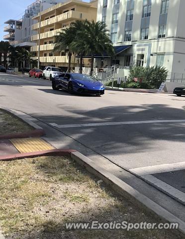 Lamborghini Huracan spotted in Miami, Florida