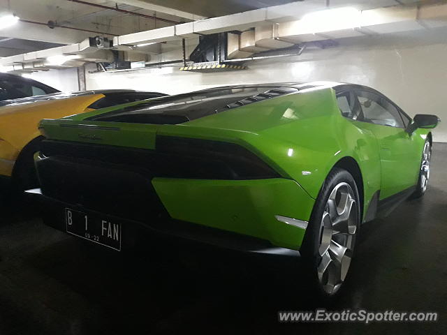 Lamborghini Huracan spotted in Jakarta, Indonesia